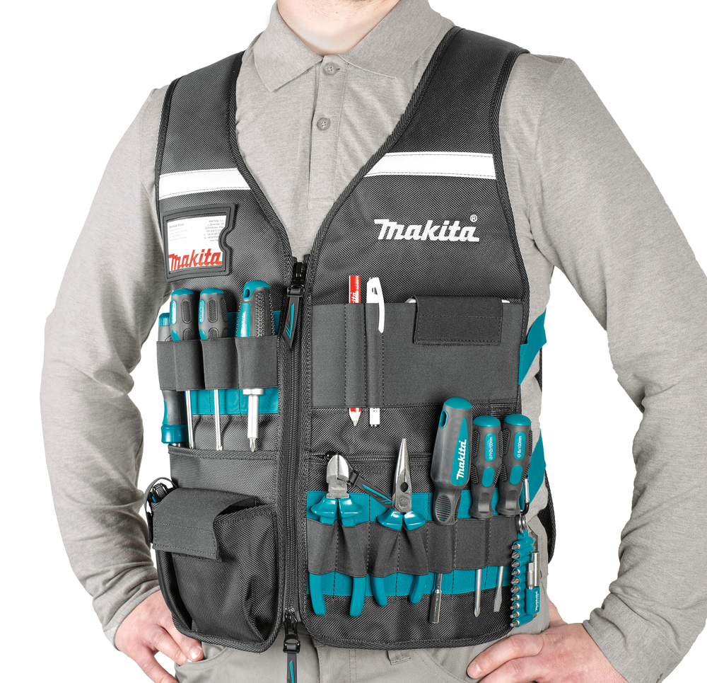 Work Vest with Adjustable Pockets - Image 4