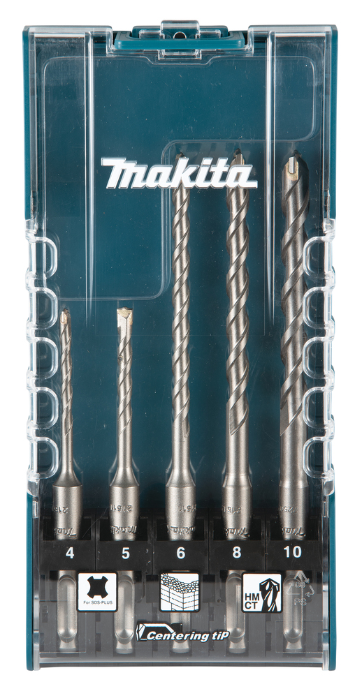 T.C.T Hammer Drill Bit set, SDS-PLUS, 12 pcs