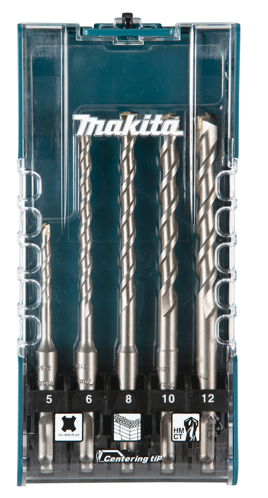 T.C.T Hammer Drill Bit set, SDS-PLUS, 12 pcs
