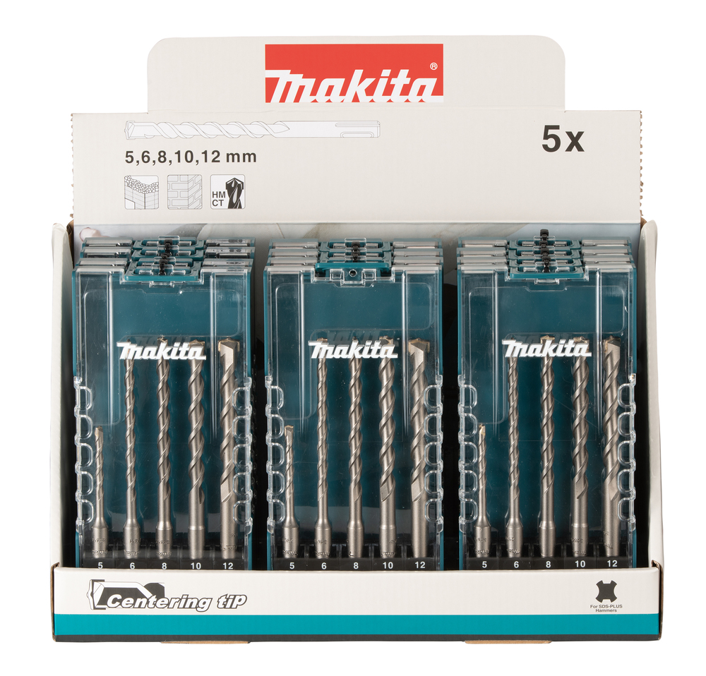 T.C.T Hammer Drill Bit set, SDS-PLUS, 12 pcs - Image 5
