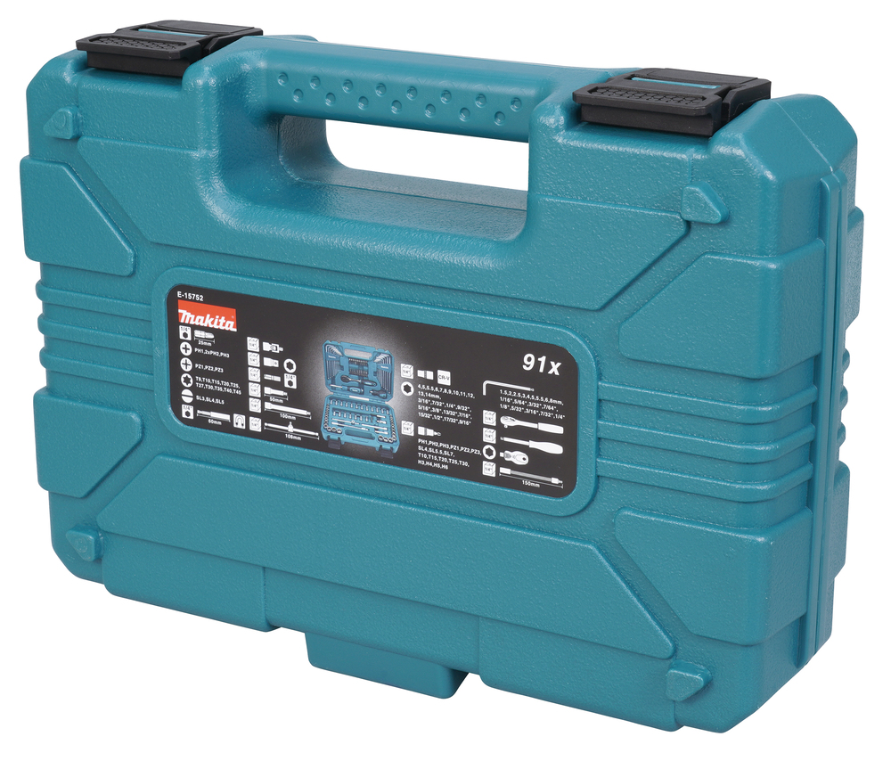 91 Piece Screw Bit & Socket Set - Image 3