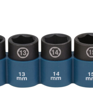 Impact Black 8 piece Impact Socket Set