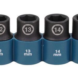 Impact Black Impact Socket Set 9 PC 1/2"