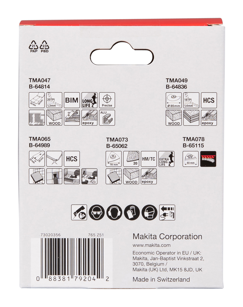 Starlock Multi-tool 5 Piece Renovation Blade Set - Image 4