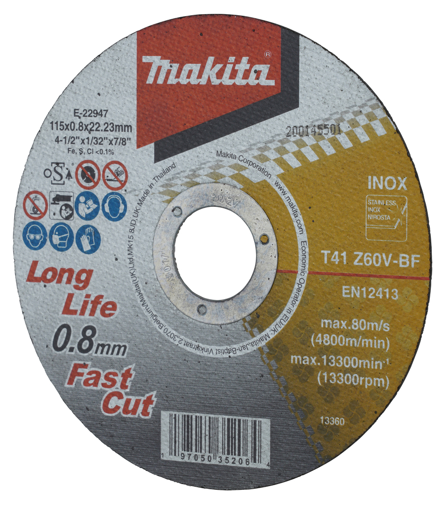 Thin Cut-Off Wheel 115x22.23x0.8mm - Image 3