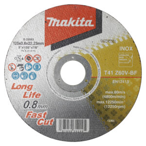 Thin Cut-Off Wheel 125x22.23x0.8mm