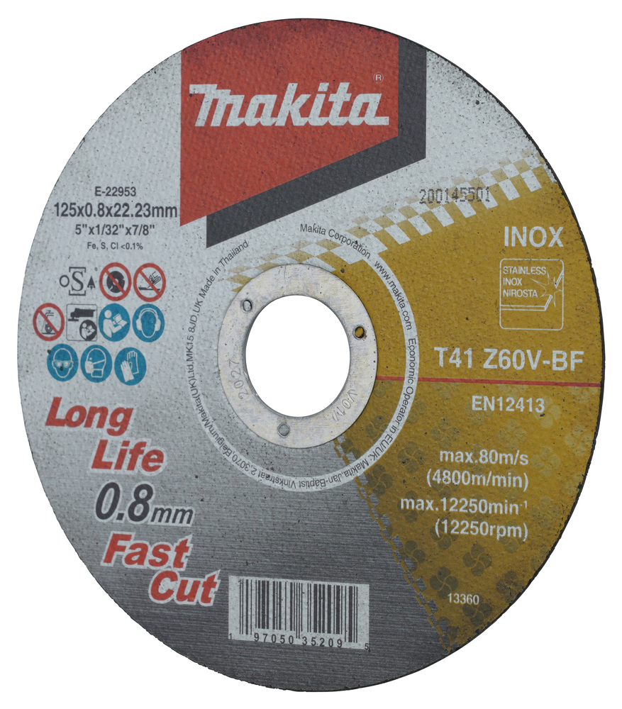 Thin Cut-Off Wheel 125x22.23x0.8mm - Image 3