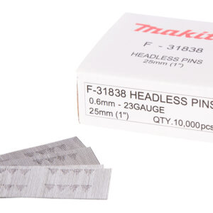 Galvanised Pin Nail, 0,6 x 25 mm, 23 Ga, 10 000 pcs