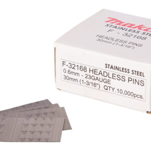 Stainless Pin Nail, 0,6 x 30 mm, 23Ga, 10 000 pcs
