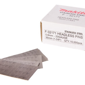 Stainless Pin Nail, 0,6 x 35 mm, 23 Ga, 10 000 pcs