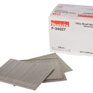 Brad Nails, 1,6 x 64mm, 16 Ga, 2000 pcs