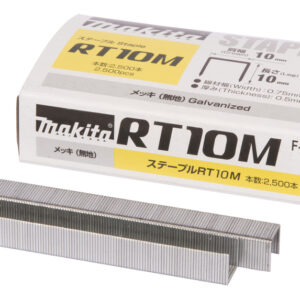 Crown staple 10 x 10 mm, Galvanized, 2 500 pcs