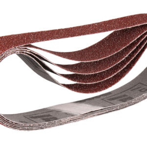 Sanding belt 30 x 533 mm, 60G, 5 pcs