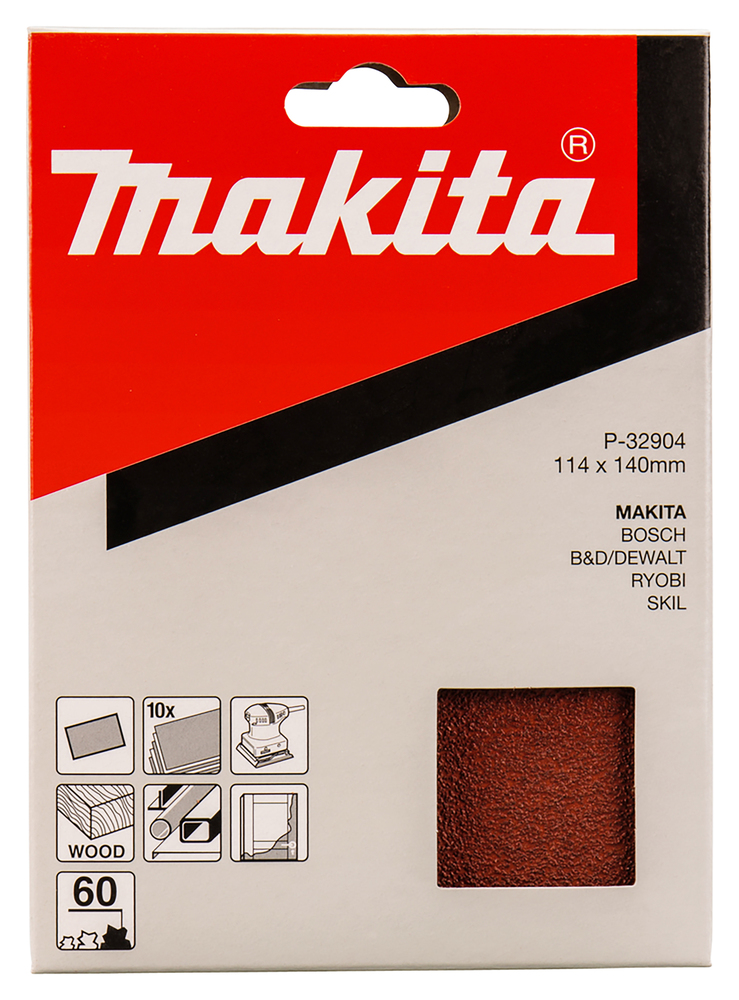 Abrasive Paper 114 x 140 mm, 60G - Image 3