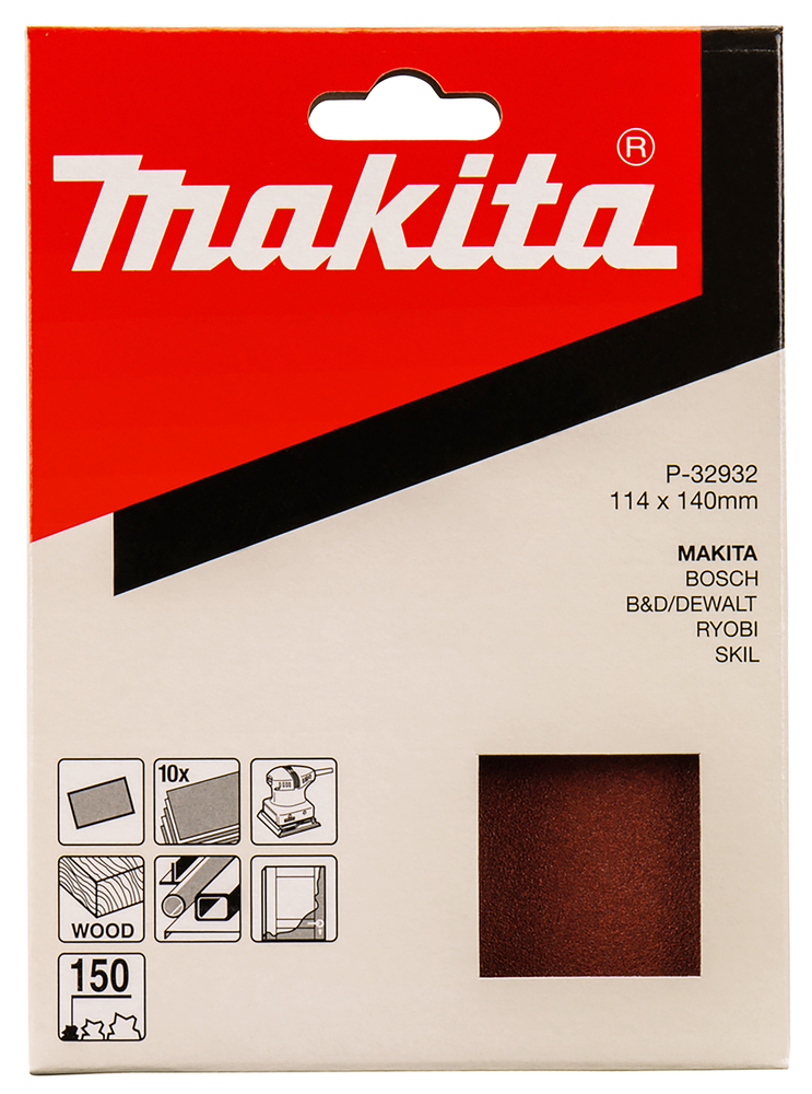 Abrasive Paper 114 x 140 mm, 150G - Image 3