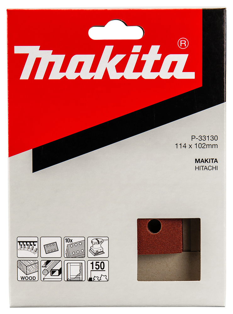 Abrasive Paper 114 x 102 mm, 150G - Image 3