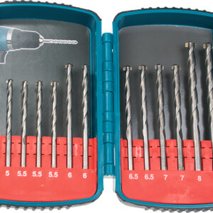 T.C.T. Performance Masonry Drill Bit Set, 5 pcs