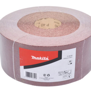Abrasive sanding roll, 120 mm x 50 m, 40G