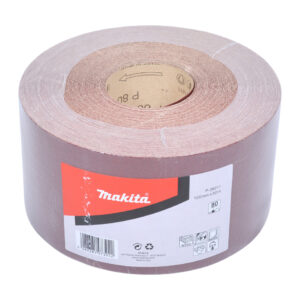 Abrasive sanding roll, 120 mm x 50 m, 80G