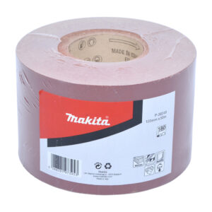 Abrasive sanding roll, 120 mm x 50 m, 180G
