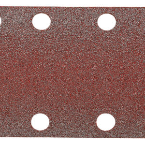 Abrasive paper 80 x 166 mm, 80G, 10 pcs