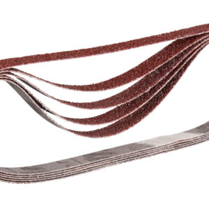 Sanding belt 13 x 533 mm, 150G, 5 pcs