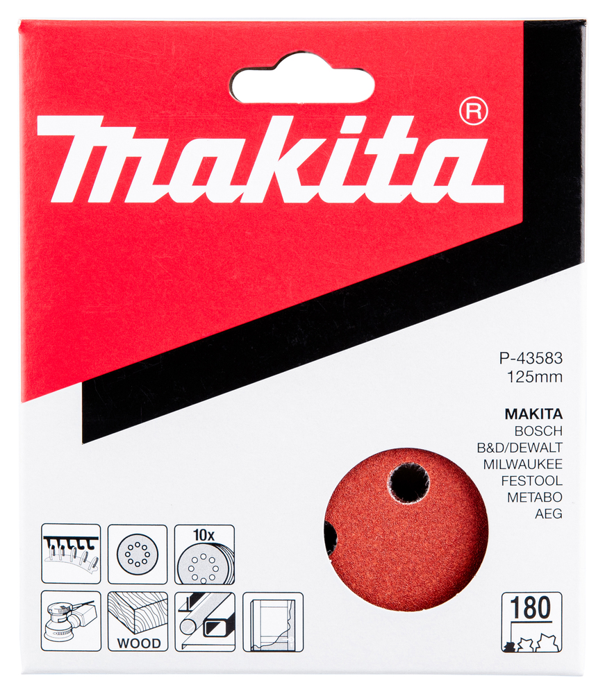 Abrasive Disc 125 mm, 180G - Image 3