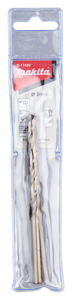 Metal Drill Bit HSS-CO, 8,0 x 117 mm - Image 3