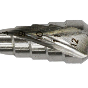 Step Drill Bit Spiral Flute 4 - 12 mm
