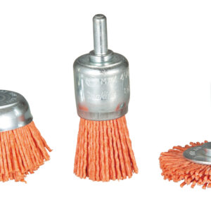Nylon brush set for drill, 80G, 3 pcs