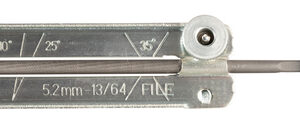 Round File & Guide Set, Ø 5,2 mm