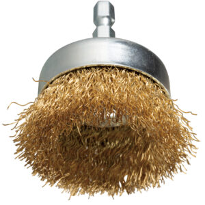 Wire Cup Brush, 50 mm, 0,3 mm, 1/4