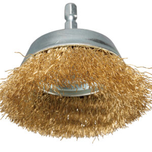 Wire Cup Brush, 63 mm, 0,3 mm, 1/4