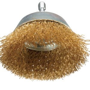 Wire Cup Brush, 75 mm, 0,3 mm, 1/4"