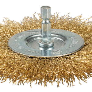 Wire Wheel Brush, 100 mm, 0,3 mm, 1/4"