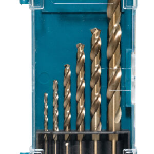 Drill Bit kit, HSS-Co, 6 pcs