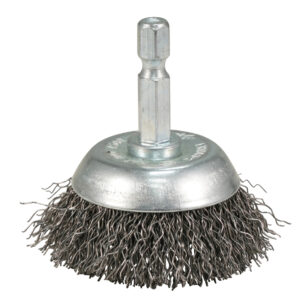 WIRE CUP BRUSH CRIMPED 38MM