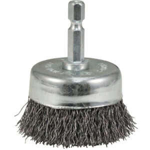 WIRE CUP BRUSH CRIMPED 50MM