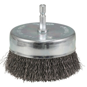 WIRE CUP BRUSH CRIMPED 80MM