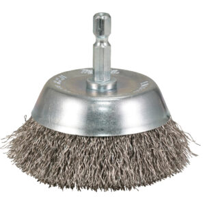 65MM WIRE CUP BRUSH CRIMPED