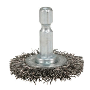 38MM WIRE WHEEL BRUSH CRIMPED