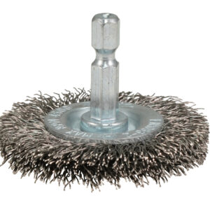 50MM WIRE WHEEL BRUSH CRIMPED