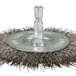 75MM WIRE WHEEL BRUSH CRIMPED