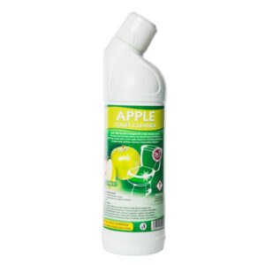 Stainless Steel Safe Apple Toilet Cleaner