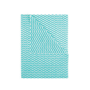 Green Wavey Line All Purpose Cloth 40x30cm