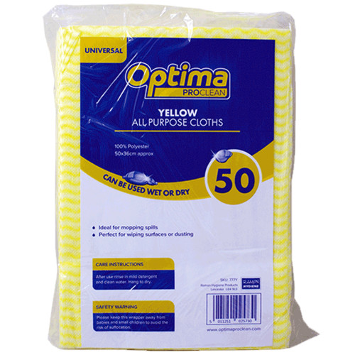 Yellow All Purpose Cloth 50x36cm