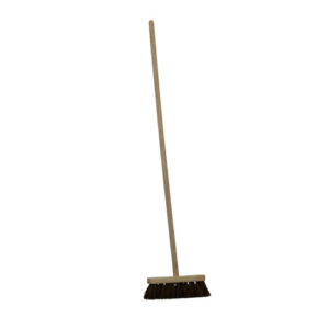 12" Stiff Bassine Broom Complete