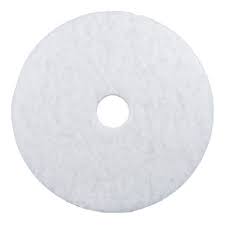 16" White Floor Pad