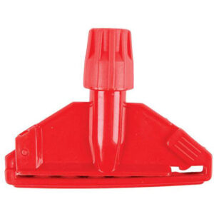 Red Plastic Kentucky Mop Clip Holder