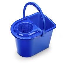 Blue 15L Mop Bucket with Wringer